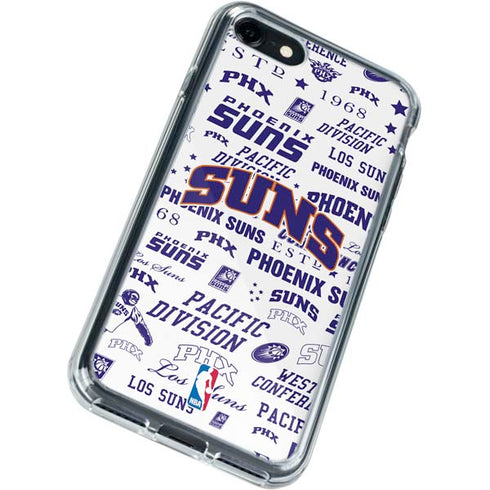 NBA Phoenix Suns Historic Blast iPhone SE (2nd & 3rd Gen) Clear Case