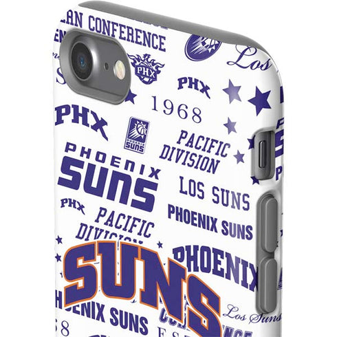 NBA Phoenix Suns Historic Blast iPhone SE (2nd & 3rd Gen) Pro Case