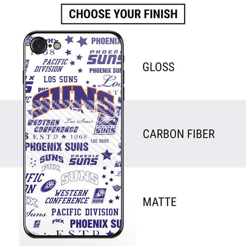 NBA Phoenix Suns Historic Blast iPhone SE (2nd & 3rd Gen) Skin