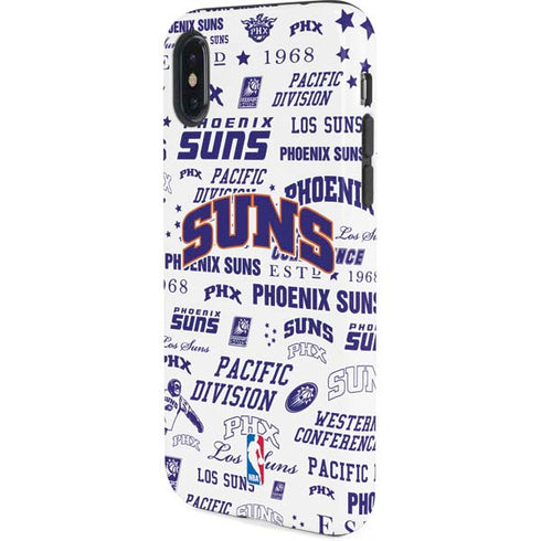 NBA Phoenix Suns Historic Blast iPhone X Pro Case
