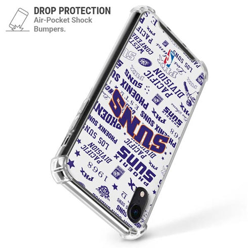 NBA Phoenix Suns Historic Blast iPhone XR Clear Case