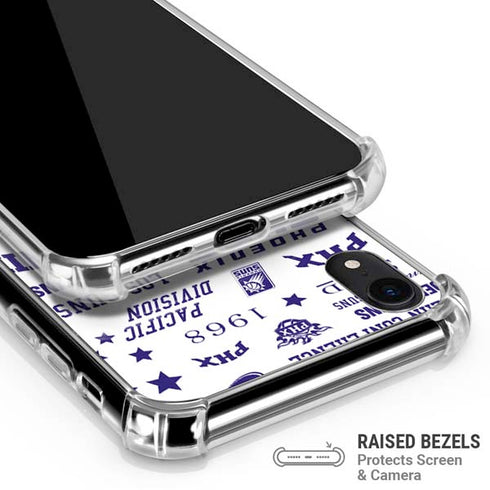 NBA Phoenix Suns Historic Blast iPhone XR Clear Case