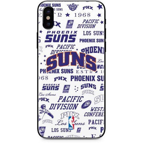 NBA Phoenix Suns Historic Blast iPhone XS Skin