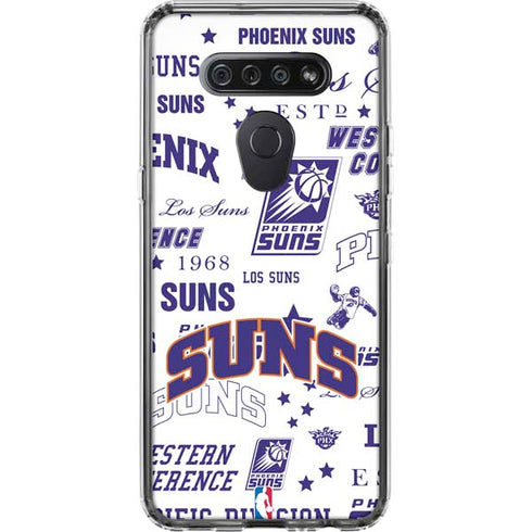 NBA Phoenix Suns Historic Blast LG K51/Q51 Clear Case