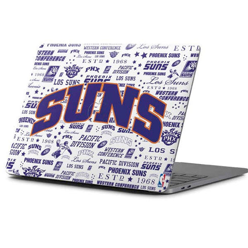 NBA Phoenix Suns Historic Blast Apple MacBook Pro 13-inch Skin