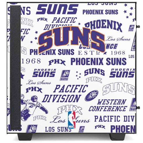 NBA Phoenix Suns Historic Blast NZXT H510 Compact ATX Mid-Tower Case Skin