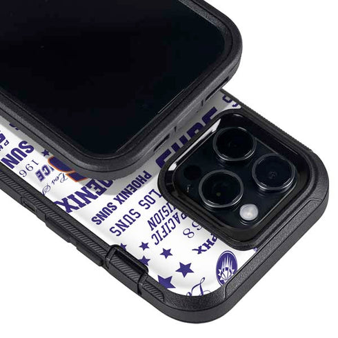 NBA Phoenix Suns Historic Blast Otterbox Defender iPhone Skin