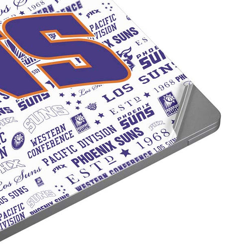 NBA Phoenix Suns Historic Blast Universal Laptop 12in (9.8 x 6.8in) Skin