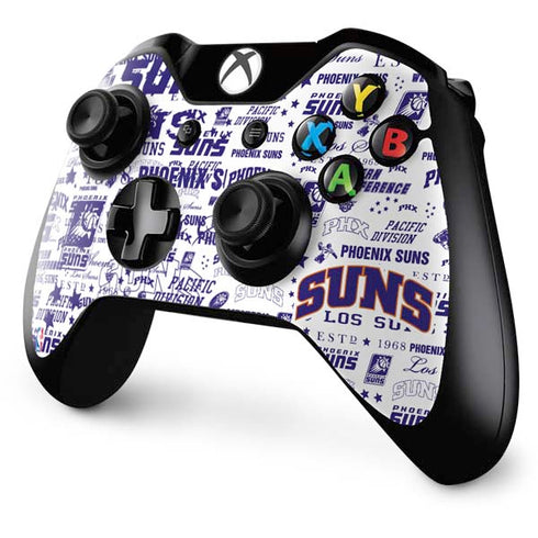 NBA Phoenix Suns Historic Blast Xbox One Controller Skin