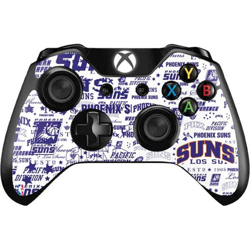 NBA Phoenix Suns Historic Blast Xbox One Controller Skin