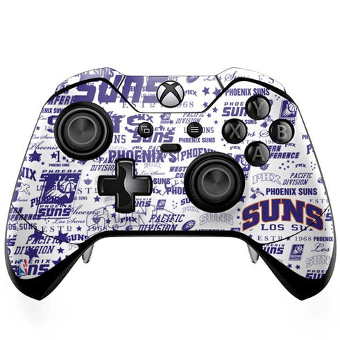 NBA Phoenix Suns Historic Blast Xbox One Elite Controller Skin