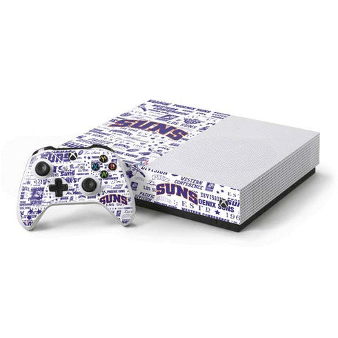 NBA Phoenix Suns Historic Blast Xbox One S All-Digital Edition Bundle Skin