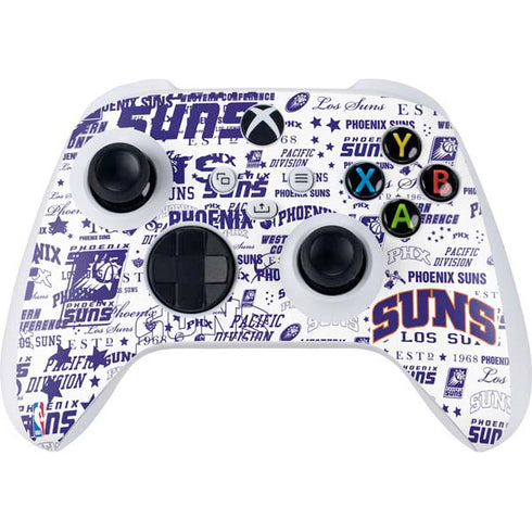 NBA Phoenix Suns Historic Blast Xbox Series S Controller Skin