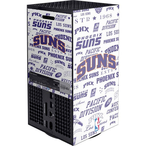 NBA Phoenix Suns Historic Blast Xbox Series X Console Skin