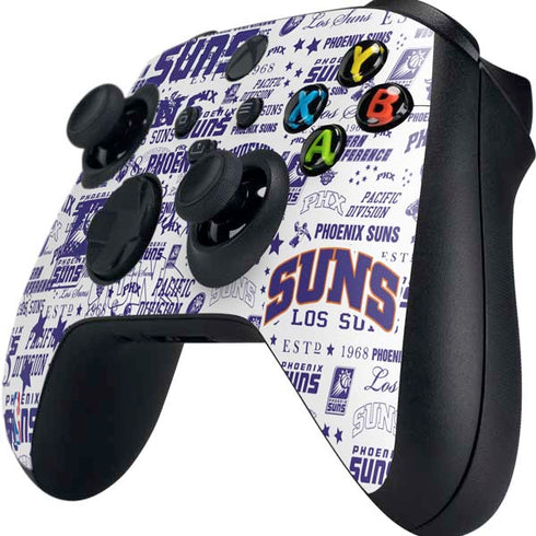 NBA Phoenix Suns Historic Blast Xbox Series X Controller Skin