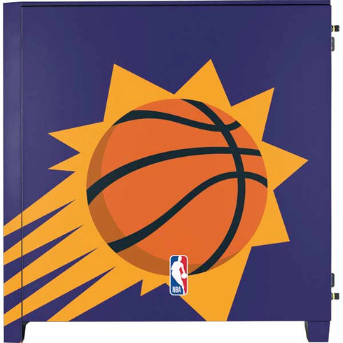 NBA Phoenix Suns Large Logo Corsair 4000D Tempered Glass Mid-Tower ATX Case Skin