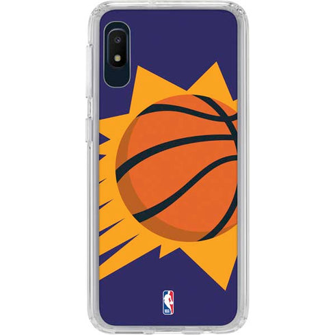 NBA Phoenix Suns Large Logo Galaxy A10e Clear Case