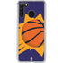 NBA Phoenix Suns Large Logo Galaxy A21 Clear Case