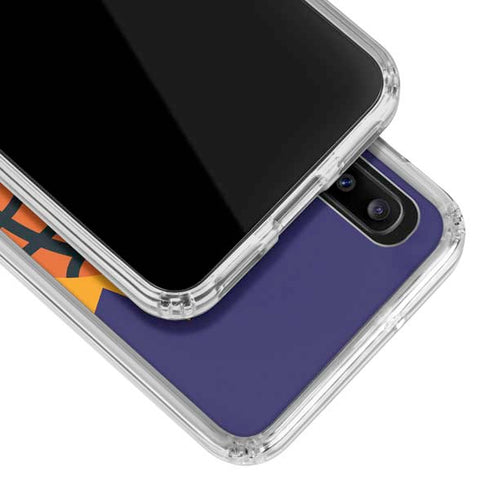 NBA Phoenix Suns Large Logo Galaxy A30 Clear Case