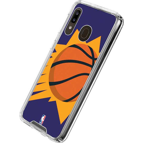 NBA Phoenix Suns Large Logo Galaxy A30 Clear Case