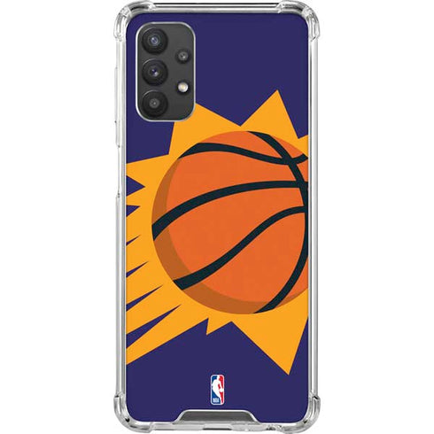 NBA Phoenix Suns Large Logo Galaxy A32 5G Clear Case