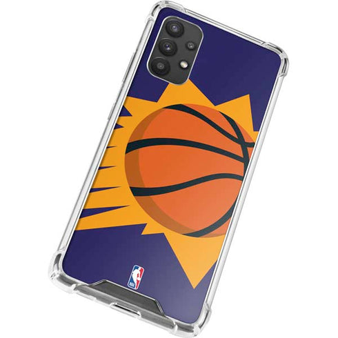 NBA Phoenix Suns Large Logo Galaxy A32 5G Clear Case