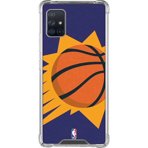 NBA Phoenix Suns Large Logo Galaxy A51 5G Clear Case