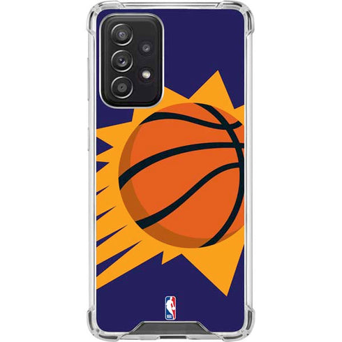 NBA Phoenix Suns Large Logo Galaxy A52 5G Clear Case