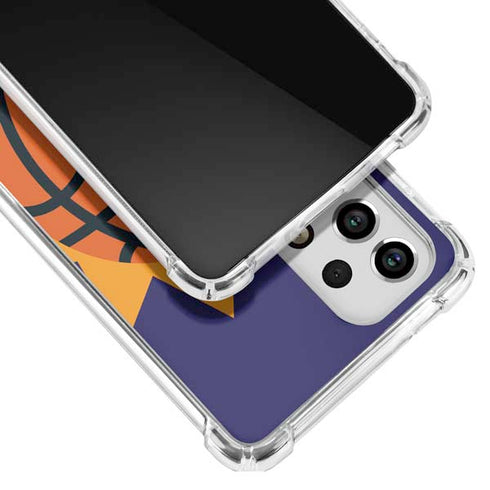 NBA Phoenix Suns Large Logo Galaxy A53 5G Clear Case