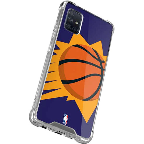 NBA Phoenix Suns Large Logo Galaxy A71 5G Clear Case