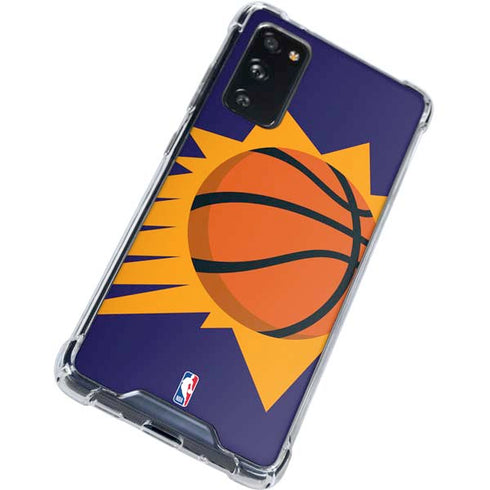 NBA Phoenix Suns Large Logo Galaxy S20 FE Clear Case