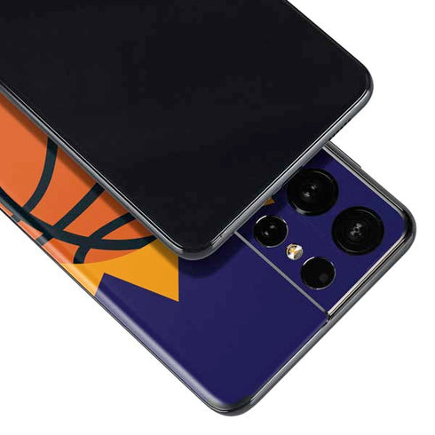NBA Phoenix Suns Large Logo Galaxy S21 Ultra 5G Skin