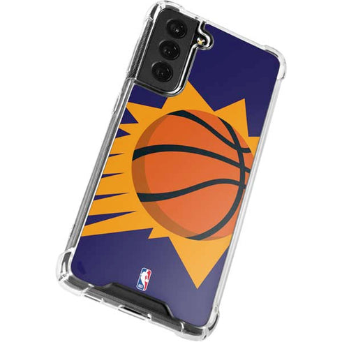NBA Phoenix Suns Large Logo Galaxy S22 Plus Clear Case