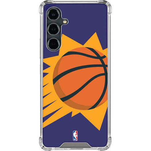 NBA Phoenix Suns Large Logo Galaxy S23 FE Clear Case