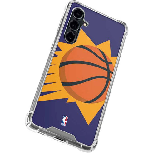 NBA Phoenix Suns Large Logo Galaxy S23 FE Clear Case
