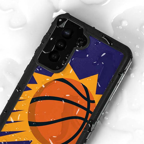 NBA Phoenix Suns Large Logo Galaxy S23 Plus Waterproof Case
