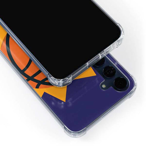NBA Phoenix Suns Large Logo Galaxy S24 Clear Case