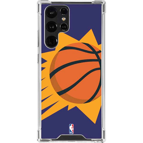 NBA Phoenix Suns Large Logo Galaxy S24 Ultra Clear Case