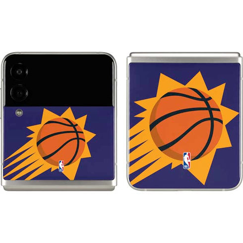 NBA Phoenix Suns Large Logo Galaxy Z Flip3 5G Skin