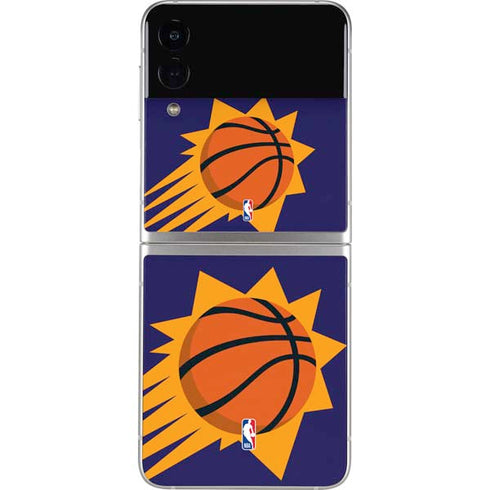 NBA Phoenix Suns Large Logo Galaxy Z Flip3 5G Skin