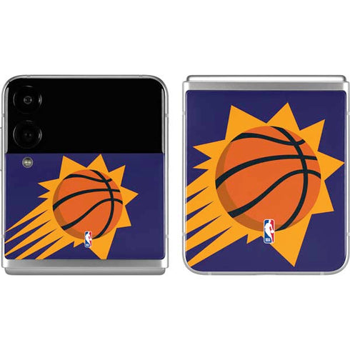 NBA Phoenix Suns Large Logo Galaxy Z Flip4 5G Skin