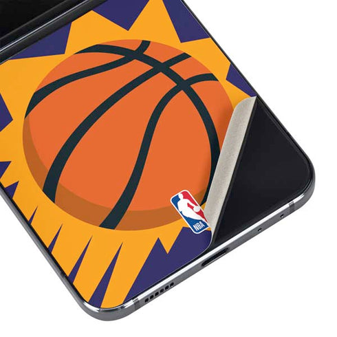 NBA Phoenix Suns Large Logo Galaxy Z Flip5 5G Skin