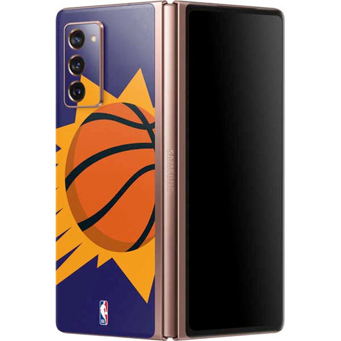 NBA Phoenix Suns Large Logo Galaxy Z Fold2 5G Skin