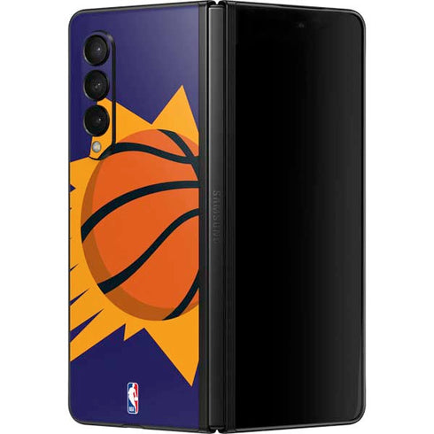 NBA Phoenix Suns Large Logo Galaxy Z Fold3 5G Skin