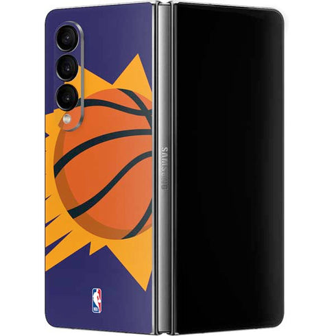 NBA Phoenix Suns Large Logo Galaxy Z Fold4 5G Skin