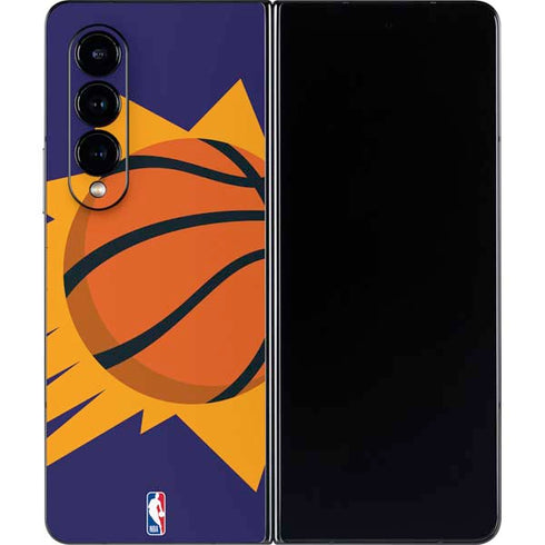 NBA Phoenix Suns Large Logo Galaxy Z Fold4 5G Skin