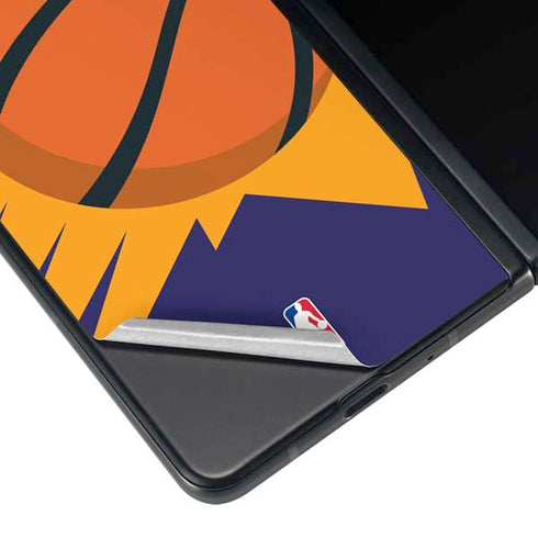 NBA Phoenix Suns Large Logo Galaxy Z Fold4 5G Skin