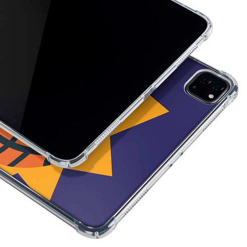 NBA Phoenix Suns Large Logo iPad Pro 12.9in (2020) Clear Case