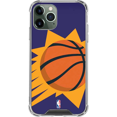 NBA Phoenix Suns Large Logo iPhone 11 Pro Max Clear Case