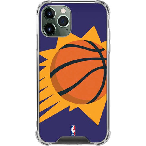 NBA Phoenix Suns Large Logo iPhone 12 Pro Clear Case